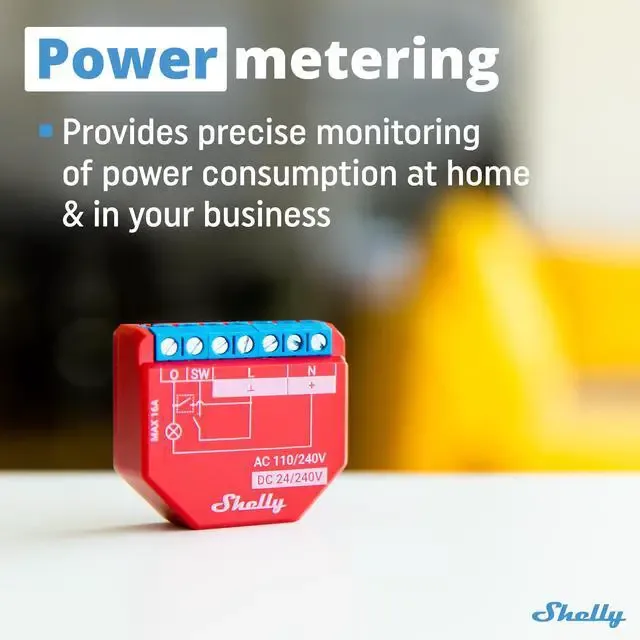 Shelly 1PM Smart Switch image 3