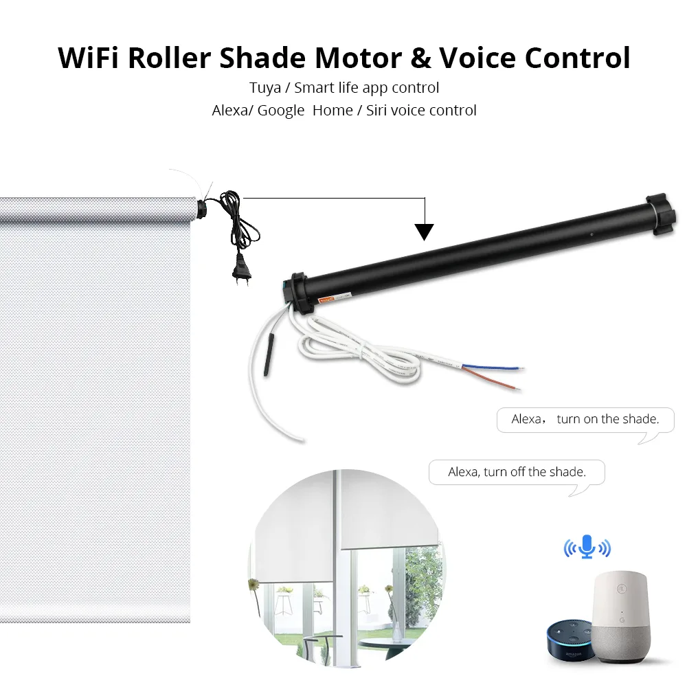 Zemismart Tuya WiFi Roller Blind image 3